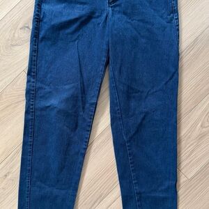 Marithe Francois Girbaud Dark Blue tapered Jeans 9/10 Long